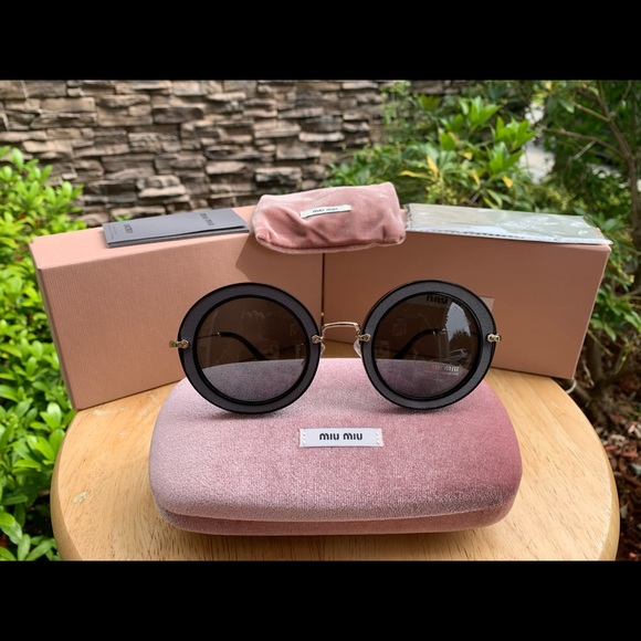 Miumiu round sunglasses - Picture 6 of 10